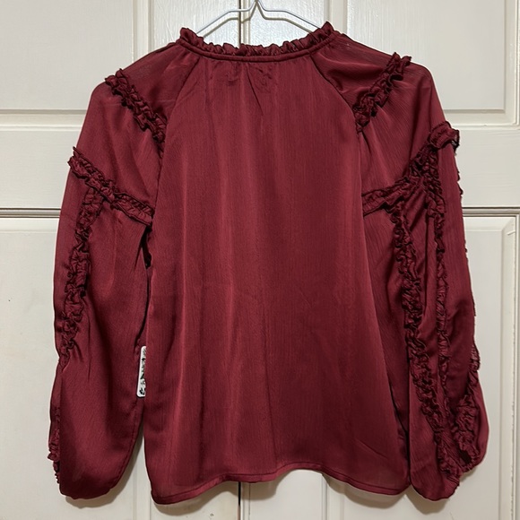 Chelsea and Violet girls Garnet blouse new with tags holiday - Picture 4 of 4